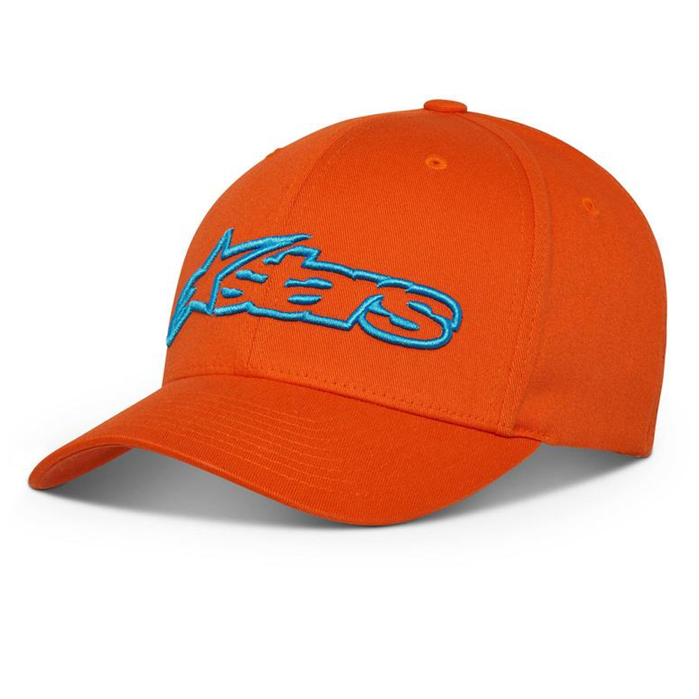Alpinestars Alpinestars Blaze Flexfit Hat Orange & Blue